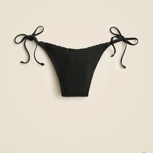 NWT Black Crochet Bikini Bottom